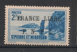 SPM - 1941 - N°Yv. 269 - France Libre 2f25 Bleu - Neuf Luxe ** / MNH / Postfrisch - Ongebruikt