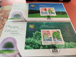 Hong Kong Stamp CLP Official Orders From Postoffice One Booklet In Two Cover - Neufs