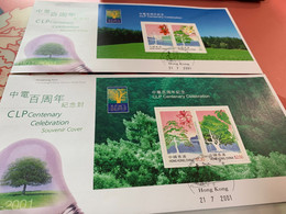 Hong Kong Stamp CLP Official Orders From Postoffice One Booklet In Two Cover - Unused Stamps