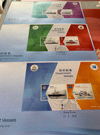 Hong Kong Stamp Vessels Police Fire Boat Official Orders From Postoffice One Booklet In Two Cover - Unused Stamps