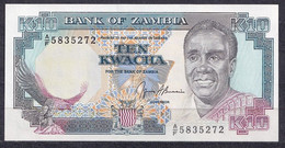 Zambia  - 1991 - 10 Kwacha...P31b.. UNC. - Zambie