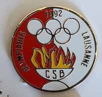 UU291 Pin's JO Jeux Olympiques CSB Confederacion Sudamericana De Bridge Olympiades Lausanne Suisse 1992 - Jeux