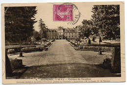 CPA  35    BECHEREL   1934    CHATEAU DE CARADEUC - Bécherel