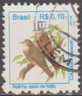 Brasil -1-7-1994 -  Pássaros Urbanos - Padrão Real - R$    0,10, Rolinha,    (o)  RHM Nº 713 - Oblitérés