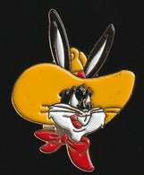 73765-Pin's. -Bugs Bunny. Signé Yoshinori Bijous En France. - Cinéma