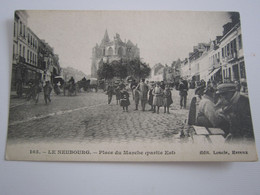 LE NEUBOURG Place Du Marché   Cachet Du 119 Régiment D'infanterie  23 Toul - Le Neubourg