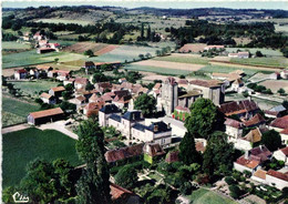 CPSM Grand Format TREMOLAT (Dordogne) Vue Generale Aérienne  Colorisée   RV - Other Municipalities