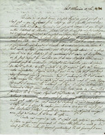 1821 SUPERBE LETTRE COMMERCE  ET FAMILLE GASTALDY FRERES à PARIS ET PORT MAURICE « ITALIE Par ANTIBES » V.HISTORIQUE - 1. ...-1850 Vorphilatelie