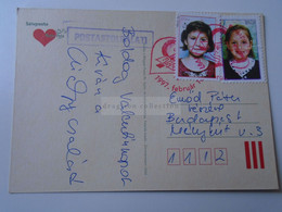 D188962  Hungary  Private Stamps - Szívposta  Postaszolgálati   1997   Magyar Posta - Postmark Collection