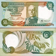 Angola 50 Escudos 1972 Unc - Angola