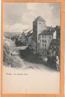 Brugg Switzerland 1905 Postcard - Brugg