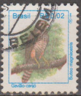 Brasil -1-7-1994 -  Pássaros Urbanos - Padrão Real - R$    0,02, Gavião-carijó,    (o)  RHM Nº 711 - Oblitérés