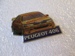PIN'S    PEUGEOT   406   STW  1997  LAURENT AÏELLO - Peugeot