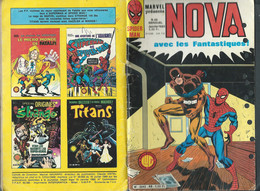 Nova Avec Les Fantastiques - Marvel N° 48 - Spider Man   - Janvier 1982   Fau 11903 - Nova