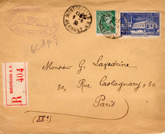 FRANCE - 1939 . Y&T N° 430 Oblitéré. Expo De L' Eau à Liège. Machine De Marly. - Tariffe Postali