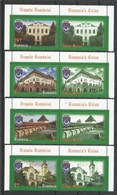 RO 2021-CITIES, ROMANIA 4v, MNH - Ungebraucht