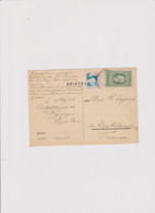 CARTE DEPART NIJMEGEN( P B) POUR St BARTHELEMY (M& L)  FRANCE 1936 - Briefe U. Dokumente