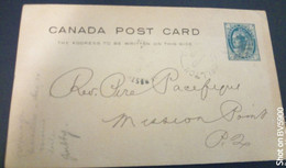 Canada Entier Postal - 1860-1899 Reign Of Victoria