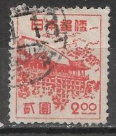 Japan 1948. Scott #386 (U) Kiyomizu Temple, Kyoto - Gebraucht