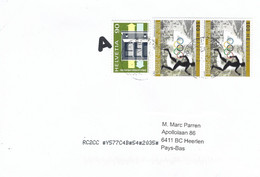 Switzerland 2022 Lausanne UPU Coffre Fort Safe Olympic Games Athens Service Official Stamp Cover - U.P.U.
