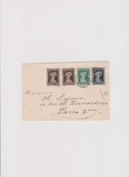 LETTRE DEPART LUXEMBOURG POUR PARIS (FRANCE) 1936 - Briefe U. Dokumente
