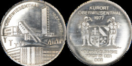 Médaille - Allemagne (RDA-DDR) - 1977 - Kurort Oberwiesenthal - 01-254 - Monarchia/ Nobiltà