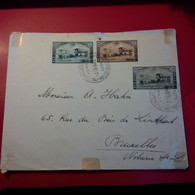 LETTRE BELGIQUE BRUXELLES - 1929-1937 Heraldischer Löwe