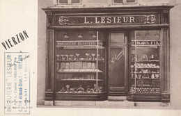 18 Vierzon  Devanture Magasin Horlogerie Bijouterie - Vierzon