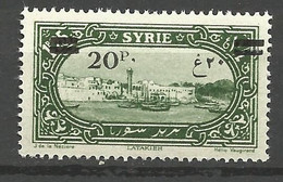 SYRIE N° 186 NEUF** LUXE SANS CHARNIERE  / MNH - Unused Stamps
