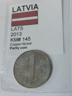 Latvia - 1 Lats, 2013, Parity Coin, KM# 145 - Latvia