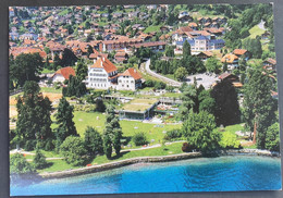 Oberhofen Am Thunersee/ Sportzentrum Wichterheer/ Flugaufnahme - Oberhofen Am Thunersee