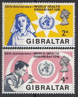 GIBRALTAR 215-216,unused - OMS