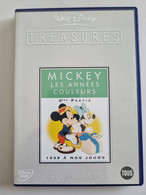 DVD Original WALT DISNEY TREASURES - Mickey Les Années Couleurs Partie 2 - Edition Double DVD - Etat Neuf - Dessin Animé