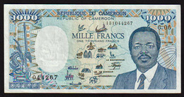 CAMEROUN: 1000F, N° 26, Visage D'un Homme. Date: 01/01/1989. Etat: NEUF - Kameroen