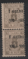 ISLANDE - Lot De 2 Timbres N° 24 - ** - - Unused Stamps