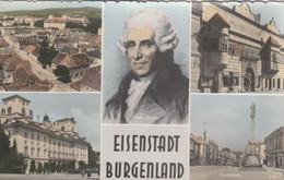 A9426) EISENSTADT - Burgenland - Josef Haydn - Schloß Esterhazy Hauptplatz Panorama U. Rathaus ältere Farbvariante - Eisenstadt