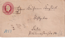 PREUSSEN 1867 ENTIER POSTAL/GANZSACHE/POSTAL STATIONERY LETTRE DE BRANDENBURG - Postal  Stationery