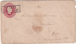 PREUSSEN   ENTIER POSTAL/GANZSACHE/POSTAL STATIONERY LETTRE DE BAETZ - Entiers Postaux