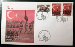 2011 Regular Postage Stamps THEMED AS OTUZDOKUZLULAR HATAY - Storia Postale