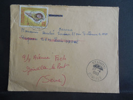 Lettre De 1963  à Destination De France - Storia Postale