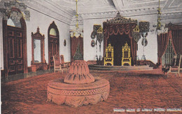 Honolulu Hawaii, Throne Room Interior View Of Former Palace, C1900s Vintage Postcard - Honolulu
