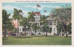 Honolulu Hawaii, Island Capitol, Former Royal Palace, Architecture, C1910s/20s Vintage Postcard - Honolulu