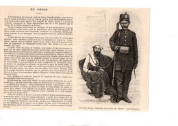 Iran - Gravure In-texte - Année 1896 - Assassinat Du Shah De Perse - Prenten & Gravure