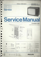 Philips Colour Television 16C921/20S - Chassis KT3M - Service Manual - Televisión