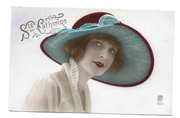 22-3 - 556 Sainte Catherine  Edition RP 1595 Jeune Fille Avec Un Chapeau - Saint-Catherine's Day