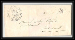 36771 Rochechouart Haute-Vienne 1839 Boite Rurale Pour France Marque Postale LSC Lettre Cover - 1801-1848: Precursors XIX