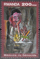 Rwanda 1999 Michel 1471 O Cote (2005) 7.50 Euro Mémoire Du Génocide Cachet Rond - Oblitérés