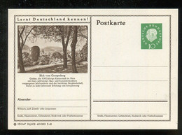 Bundesrepublik Deutschland / 1961 / Bildpostkarte "GOSLAR, Blick Vom Georgenberg" ** / € 0.90 (B583) - Geïllustreerde Postkaarten - Ongebruikt