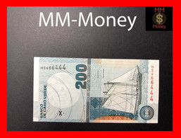 CAPE VERDE 200 Escudos 20.1.2005  P. 68   "nice Serial 466444"    UNC   [MM-Money] - Kaapverdische Eilanden