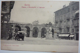 PIAZZA E MONUMENTO A LAGRANGE - TORINO - Places & Squares